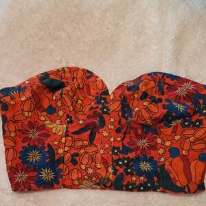 Anthropologie Multicolor Smocked Top